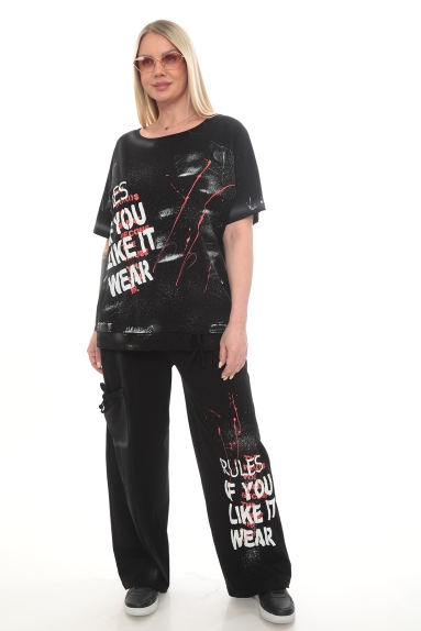 wholesaleWomen Plus Size Plus Size Womens Two-Piece Sports Set