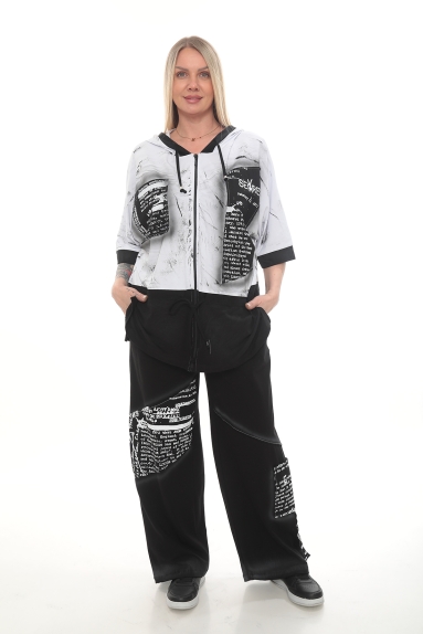 wholesaleWomen Plus Size Plus Size Womens Two-Piece Sports Set