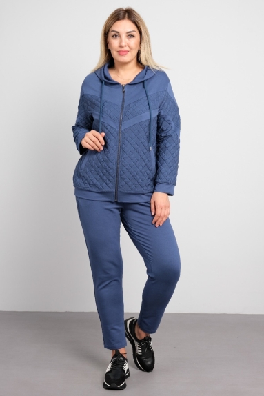 wholesaleWomen Clothes Plus Size Womens Two-Piece Sports Set