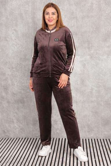 wholesaleWomen Clothes Plus Size Womens Two-Piece Sports Set